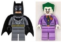 LEGO minifigures Batman (sh151) + The Joker (sh903) (both new in packs)