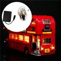 USB LED Light Lighting Kits For LEGO 10258 London Bus Building Block Bricks Toy