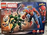 LEGO Disney Marvel Mech Battle Spider-Man vs Doc Ock Set 76338