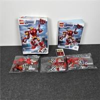 LEGO Marvel 76140 - Super Heroes: Iron Man Mech - Retired - Sealed Bags Open Box
