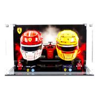 Opus Display Case Box for Lego F1 Helmets 43014 43022 Hamilton Leclerc Dual