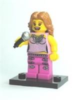 Lego 8684 : Series 2 Minifigure, Pop Star, Brand New