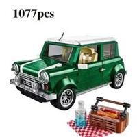 New Mini Cooper 10242 Creator Expert Moc 1077pcs Plus Figures, Stickers