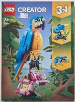 LEGO CREATOR 3 In 1 Parrot Set 11 Complete Set Blue 7+ Boxed Plastic Toy