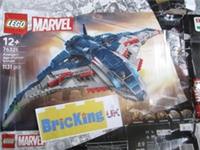 LEGO THE AVENGERS: Age of Ultron QUINJET 76325 (SEALED BAGS damaged OPENED box)