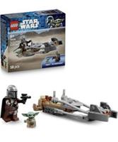 LEGO Star Wars Figurine (75436) Mandalorian & Grogu Speeder Bike Building Toy