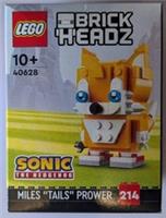LEGO 40628 BrickHeadz: Miles Tails Prower, Brand New, Sealed