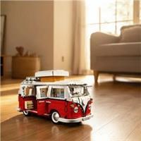 Creator Expert Volkswagen T1 Camper Van VW VDUB Red Building Kit Retired Set