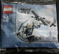 LEGO 30222 CITY: Police Helicopter, Brand New, Sealed.
