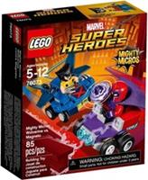 Mighty Micros Building Toy Wolverine vs Magneto Minifigures Included