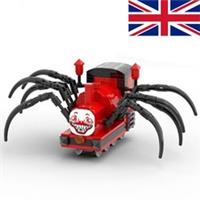 Horror Choo-Choo Charles MOC Blocks Spider Train Assemble Toy With Package Box