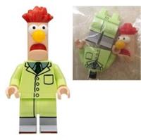 LEGO Beaker Muppets minifigure from series 71033 (no accessories)