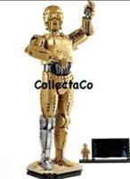 Star Wars C-3PO Robot Building Blocks 1138PCS (75398) MOC Assembly Bricks