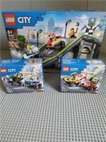 LEGO SETS 60460 No Limits Race Car Ramp Plus 60458 & 60459 ALL NEW & SEALED