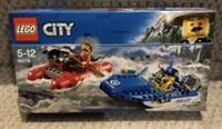 LEGO 60176 City Police Wild River Escape Boat Toy, Police Speedboat Building Set