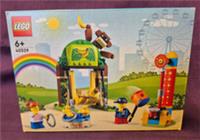 Lego Childrens Amusement Park Fairground Funfair & Minifigures 40529 Brand New