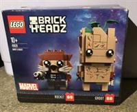 NEW LEGO BRICKHEADZ GROOT & ROCKET 41626. FREE DELIVERY. GOTG