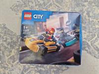LEGO City Go-Karts and Race Drivers, Racing Vehicle Toy Playset for 5 Plus Year
