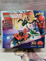 Lego Spider-Man Vs Doc Ock Marvel 76275 Motorcycle Chase Retired Read Descriptio
