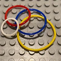 Set of 4 x Mixed Replacement Rubber Elastic Bands O Ring s for Lego / Technic