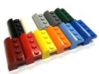 LEGO 6081 Slope, Curved 2 x 4 x 1 1/3 with 4 Recessed Studs - NEW - FREE P&P!