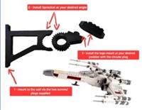 Wall Mount for LEGO Star Wars Luke Skywalkers X-Wing Fighter 75301