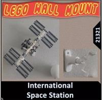 Lego Iss International Space Station 21321 Wall Mount