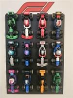 Lego F1 collectable Race Cars 71049 Wall Mount / display stand
