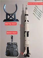 Wall Mount lego apollo saturn V 92176 / 21309