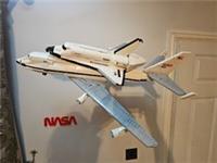 wall mount for lego shuttle carrier aircraft 10360