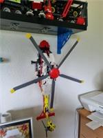 wall mount for LEGO Airbus H175 Rescue Helicopter 42145