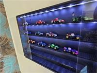 Lego F1 collectable Race Cars 71049 Wall Mount / display case