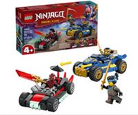 LEGO NINJAGO 71840 Dragons Rising Rogue vs. Drix Race Car Duel (111 pcs) New