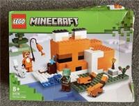 LEGO Minecraft The Fox Lodge 21178 New and Complete Box is Damaged
