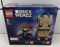 NEW LEGO BRICKHEADZ GROOT & ROCKET 41626. FREE DELIVERY. GOTG