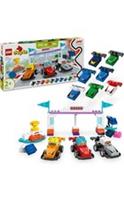 LEGO DUPLO Town F1 Team Rennautos mit Rennfahrern 10445