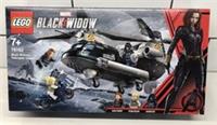 New Unused Lego Marvel Superheroes Black Widow Helicopter Chase 76162