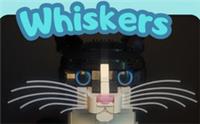 LEGO Whiskers for Ideas Tuxedo Cat 21349 set | Snap on Accessory