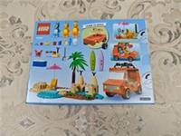 LEGO Bluey: Bluey's Beach & Family Car Trip Toy with 3 Minifigures