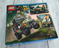 LEGO City Off-Road 4x4 Mountain Truck Toy Set - Building Toys for 6+ Years