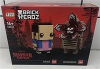 LEGO Stranger Things Demogorgon & Eleven Brickheadz Set 40549 New & Sealed