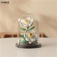 Eternal Bouquet 3D Flower Building Blocks DIY Set Display Box Home Decor UK