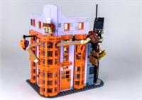 New Harry Potter Diagon Alley Weasleys Wizard Wheezes 76422 Moc 843pcs