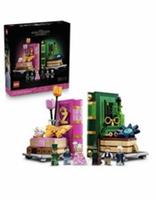 LEGO Wicked 75691 Glinda & Elphaba Bookends Set for Adults