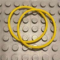 2x Yellow Replacement Rubber Elastic Bands O Ring s for Lego Technic 70905