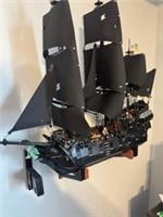 Wall Mount for LEGO Icons (10365) Captain Jack Sparrow's Pirate Ship