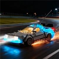 LED Light Kit for LEGO Time Machine from Back to the Future 77256