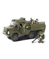 Sluban B0301 ( Troop Transporter ) (building, bricks, blocks)
