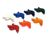 LEGO 64647 Minifigure, Plume Feather Triple Compact / Flame / Water - FREE P&P!