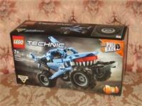 Lego Technic 42134 2 In 1 Monster Jam Megalodon Pull Back Truck Building Set 7+